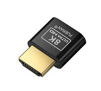 FUERAN New 3RD Dummy Plug Headless Ghost Display Emulator Premium Aluminum PC HDMI compatible(Fit Headless-8K@60Hz) 1pack