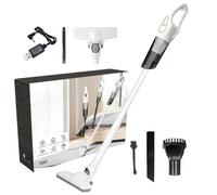 Fuerdich Cordless Vacuum Cleaner Handheld, Mini Hoover, Powerful 12000Pa Suction 20-25Mins Runtime Cordless Vacuum Cleaner Small for Car, Home, Office, Pet Cleaning (White)