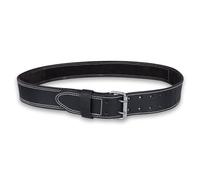 FUERI Leather Tool belt | Premium Quality Belt Grain Leather Non-Padded Work Belt (BLACK)