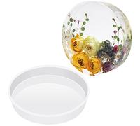 Fuerlun Large Resin Molds, 14 Inch Round Silicone Molds for Table, Round Stool, Epoxy Resin Casting Molds for Big Tray, Clock
