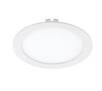 FUEVA 1 White Round Ceiling Recessed Light Frame PT LED 16.5W WW