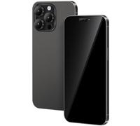 FufoneUS Without Logo Non-working Phone Dummy Display Model Pretend toy for Phone 15 Pro Pretend play Smartphone (For 15 Pro Black Blackscreen)