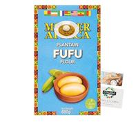 Fufu Flour With Mother Africa Plantain Fufu Flour 680g + + Brightdale Kitchen Booklet