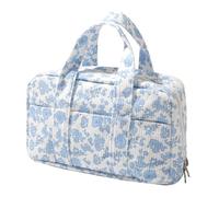 Fufumin Large Pencil Case Pouch Extra Big Pencil Bag, Wide Opening 5 Compartments Soft Corduroy Pencil Pouch Pen Bag Organizer Cute Aesthetic School Supplies for Girls Kids (A Orchid)