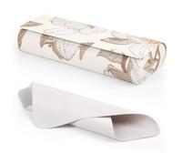 FUFUSING Spectacle Cases for Women, Floral PU Leather, Hard Shell