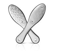 FUFUSING Stainless Steel Foot File, Foot Scraper Hard Skin Remover, Professional Dual-Sided Callus Remover for Dead Skin, Wet & Dry Use Pedicure Tool for At-Home Care
