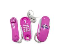 FUFUYO Twin Phone Wired Intercom Telephone Set Children Kids Toy with 2 Telephones, 1pcs