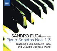 Fuga/Voghera - Sandro Fuga: Piano Sonatas Nos. 1 - 3
