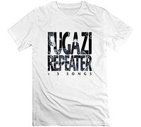 Fugazi Album Repeater 3 Songs Ep Cover T-Shirt for Mans White Size M