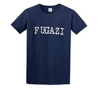Fugazi Band Cotton Round Neck Tee Shirt for Men M, Navy