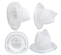 Fugedox HNVCF10 Vacuum Filter Replacements for Black and Decker Dustbuster Hand Vacuum HNVC115, HNVC215, HNVC220 Series (HNVCF10) Washable, 4 Pack