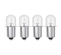 Fugedox XPR18 18v 0.6A Xenon Flashlight Bulb fit for Dewalt DW9083 DW908 DW919 DC509 Flashlights, Ridgid 18 Volt Cordless Flashlights and P703 / P704 Cordless Lithium Worklights - 4 Pack