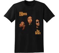 Fugees The Score T-Shirt Lauryn Hill Pras Wyclef Jean Vinyl 90's Hip hop Tee Men's Unisex Tee Black