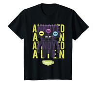 Fuggler Annoyed Alien Black Laboratory Misfits Kids T-Shirt