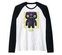 Fuggler Annoyed Alien Black Laboratory Misfits Raglan Baseball Tee