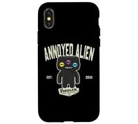 Fuggler Annoyed Laboratory Misfits Alien College Sports Case for iPhone X/XS