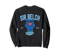 Fuggler Blue Sir Belch College Sports Sweatshirt
