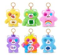 Fuggler Care Bear Keyring 5 Inch Plush Collectible Accessory (6 PACK) by ZURU Featuring Funny Ugly Monster Design with Clip-On Key Ring, Perfect for Bags, Backpacks, and Fans