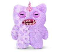 Fuggler Fugglercorns 9 Inch Plush Collectible Toy (Mr Screech) by ZURU Featuring Funny Ugly Monster Unicorn Designs with Glitter Details, Human-Like Teeth, Crooked Horns
