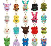 Fuggler Funny Ugly Monster Plush Toy Keychain Kawaii Fugg Doll Monster Rabbits Cute Stuffed Peluche Dolls Pendants Gift Kid 11CM LORD LONG EARS