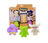Fuggler Gold Edition Collectible Figures 5 Pack Deluxe Box Mystery Characters 24 Styles Rare Hidden Figure Official Toy F