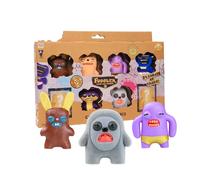 Fuggler Gold Edition Collectible Figures 8 Pack Deluxe Box Mystery Characters 24 Styles Rare Ultra Rare Hidden Figures Official Toy B