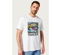 Fuggler Men's Fugg Life Graffiti T-Shirt in White | Size: Medium Fuggler White M