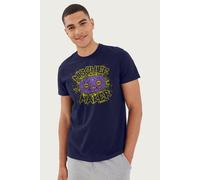 Fuggler Men's Mischief Maker Squidge Laboratory Misfit T-Shirt in Navy | Size: 2XL Fuggler Navy 2XL