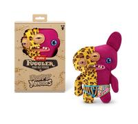 Fuggler Misfit Monsters 9-inch Series 1 (Annoyed-o - Leopard & Burgandy) by ZURU, Funny Ugly Monster Plush Toy