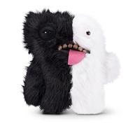 Fuggler Misfit Monsters 9-inch Series 1 by ZURU (Wide-Eyed & Oogah Boogah - Black & White), Funny Ugly Monster Plush Toy