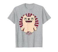 Fuggler Old Tooth Cream Originals Retro Japanese Text T-Shirt, Men, Heather Grey, XX-Large