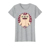 Fuggler Old Tooth Cream Originals Retro Japanese Text T-Shirt, Women, Heather Grey, 3X-Large