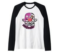 Fuggler Oogah Boogah Zebra Mayhem Paint Splat Raglan Baseball Tee