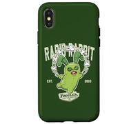 Fuggler Rabid Rabbit Green Originals College Sports Case for iPhone X/XS