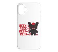Fuggler Reek-O Black Hairy Fuggs Monster Text Case for iPhone 16 Plus