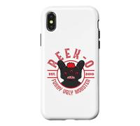 Fuggler Reek-O Hairy Fuggs Funny Ugly Monster Case for iPhone X/XS