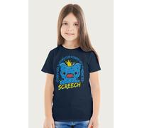 Fuggler Screech Blue FuggGlow T-Shirt in Navy | Size: 3-4 Years Fuggler Navy 3-4 Years