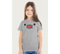 Fuggler Screech FuggGlow Face T-Shirt in Mid Grey | Size: 3-4 Years Fuggler Mid Grey 3-4 Years