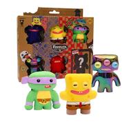 Fuggler Series 2 Collectible 6-Pack Window Box Creepy Funny Plush Figures Including Rare Hidden Surprise Character Paramount Crossovers (Assortment A-G) (Assortment D)