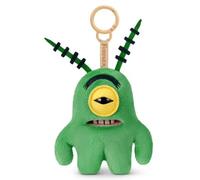 Fuggler SpongeBob 5-Inch Plush Keyring by ZURU, Funny Ugly Monster Bag Clip-on Stuffed Animal, Multiple Characters Available, Multiple (Pink, Yellow, Green, Mint Green), 5-inch