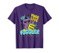 Fuggler Squidge Fugg Life Graffiti Spray Can T-Shirt, Men, Purple, XX-Large