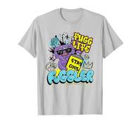 Fuggler Squidge Fugg Life Graffiti Spray Can T-Shirt, Men, Silver Grey, 3X-Large