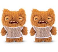 Fuggler Vacay Vibes 9-inch by ZURU, Funny Ugly Monster Plush Toy, Soft Doll Plushies for Kids and Adults (Munch Munch) (Pack of 2)