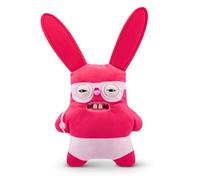 Fuggler Vacay Vibes by ZURU, Funny Ugly Monster, Plush, Collectible, Toy (Rabid Rabbit - red)