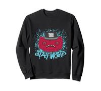 Fuggler Wide Eyed Weirdo Fugg Life Stay Weird Sweatshirt