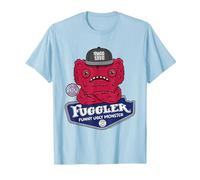 Fuggler Wide Eyed Weirdo Fugg Life T-Shirt, Men, Baby Blue, Medium