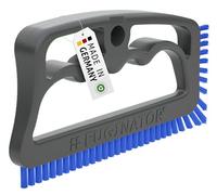 FUGINATOR® Grout Brush Grey/Blue - Brush for Grout Cleaning in Bathroom, Toilet, Kitchen, Cleaning Wall and Floor Tiles, Handy Brush for Grouts and Tiles