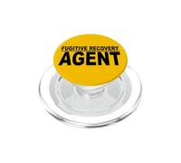 Fugitive recovery agent bounty hunter bail enforcement PopSockets PopGrip for MagSafe