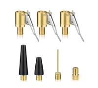 FUGLUS Multifunktionales Valve Adapter Set Kompatibel with Bosch EdasyPudmp - Ideal für Autoreifen, Fahrräder, Bälle und Weitere Sportgeräte mit verschiedenen Ventiltypen