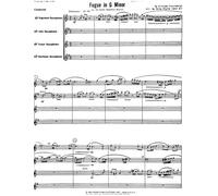Fugue in G Minor for Saxophone Quartet by Girolamo Frescobaldi